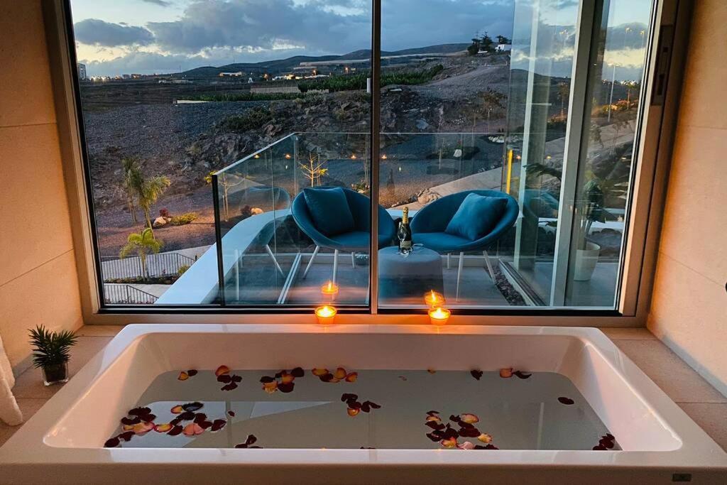 Luxury Villa - New Building With Panoramic Sea View Costa Adeje  Zewnętrze zdjęcie
